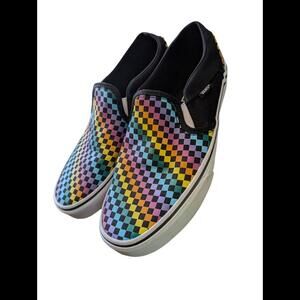 VANS Asher women's Slip-On Shoes Size 8